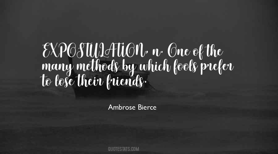 Ambrose Bierce Friendship Quotes #785361