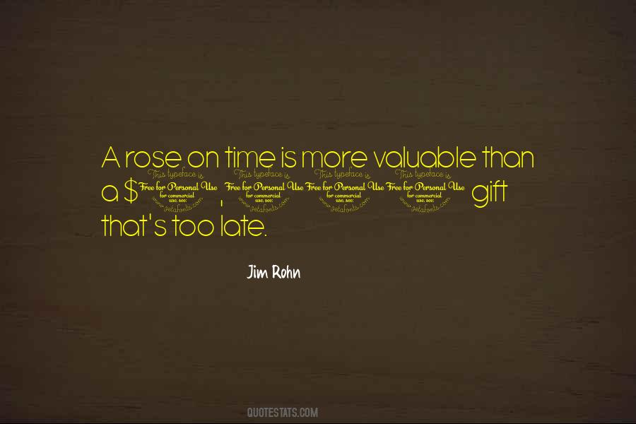 Gift Is Time Quotes #239856