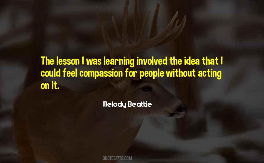 Learning Lesson Quotes #1022351