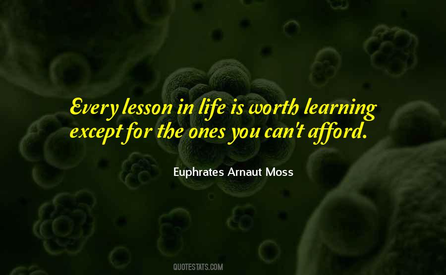 Learning Lesson Quotes #1163629