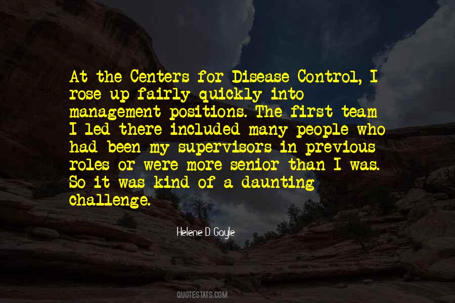 Disease Control Quotes #1645451