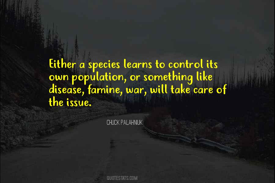 Disease Control Quotes #1696785