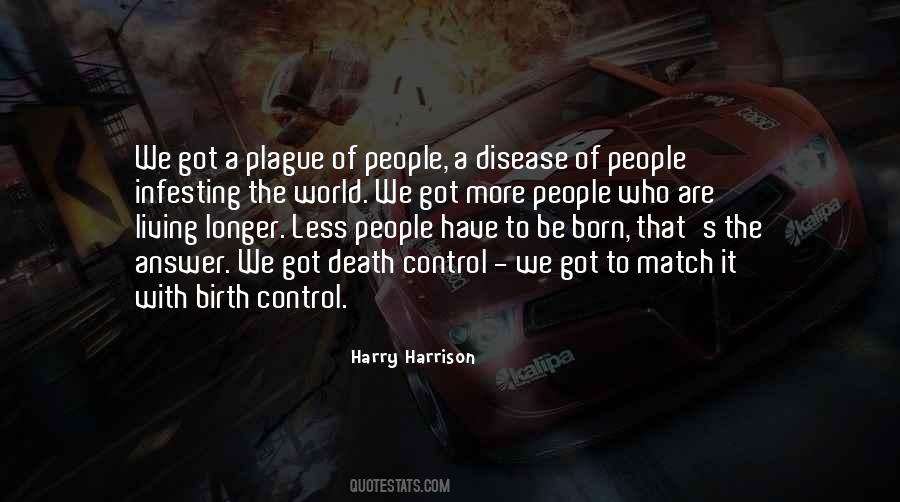 Disease Control Quotes #1717694