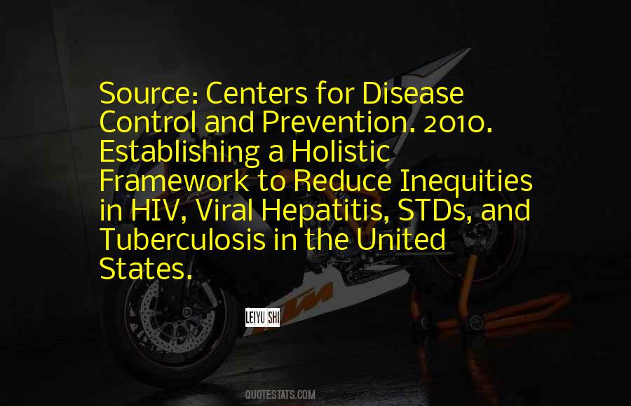 Disease Control Quotes #754721