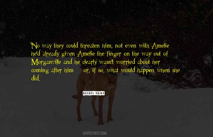 Amelie Morganville Vampires Quotes #1141683