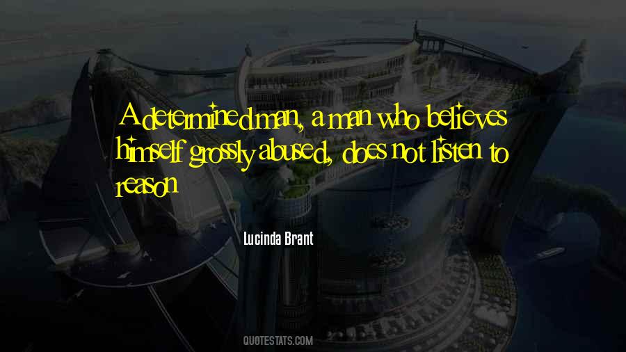 A Determined Man Quotes #1114386