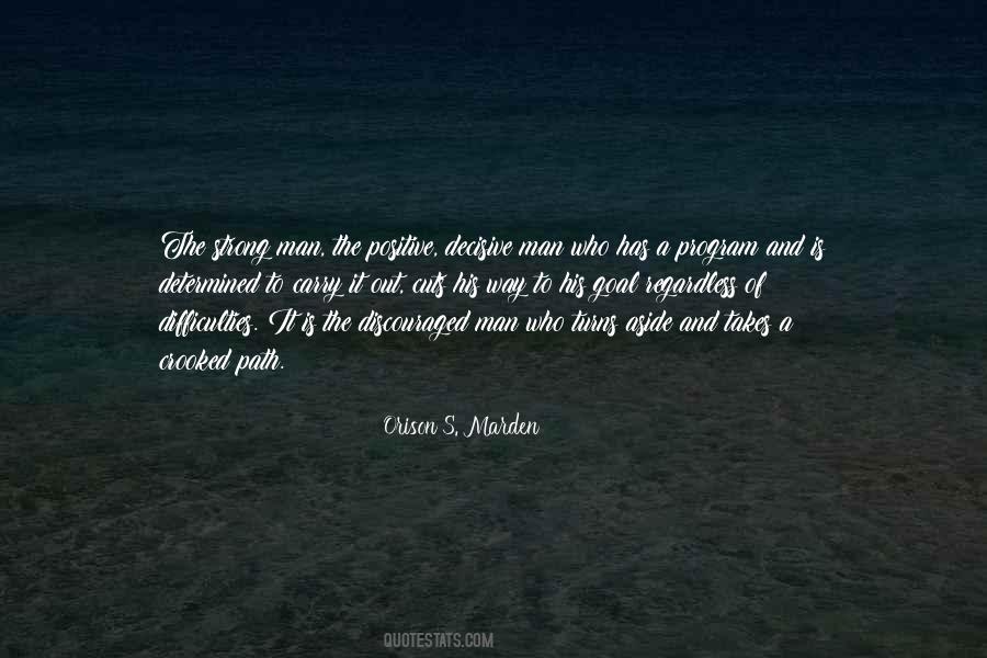 A Determined Man Quotes #1259895