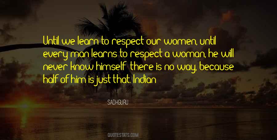 Respect Woman Quotes #1106227