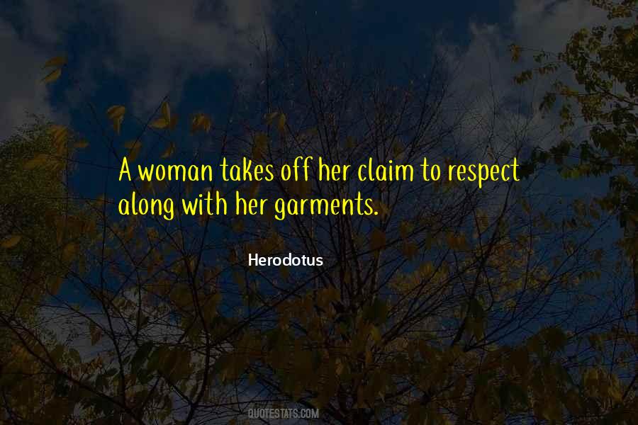 Respect Woman Quotes #673983