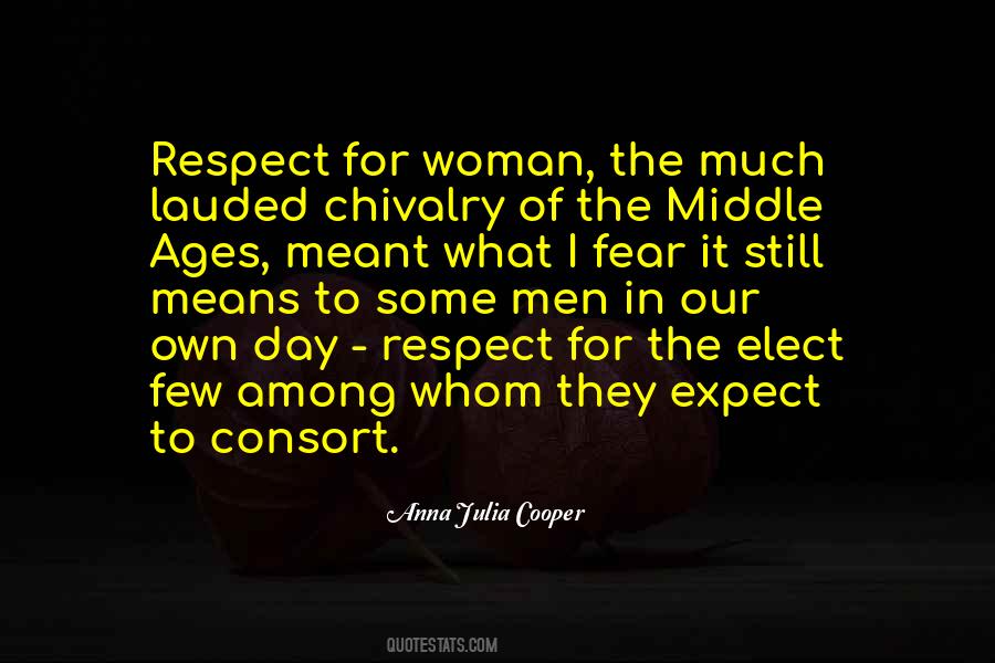 Respect Woman Quotes #7565