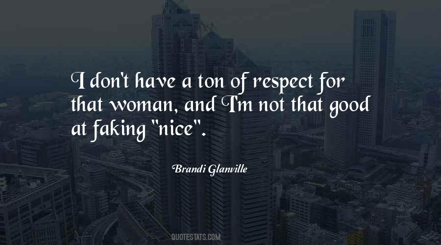 Respect Woman Quotes #920862