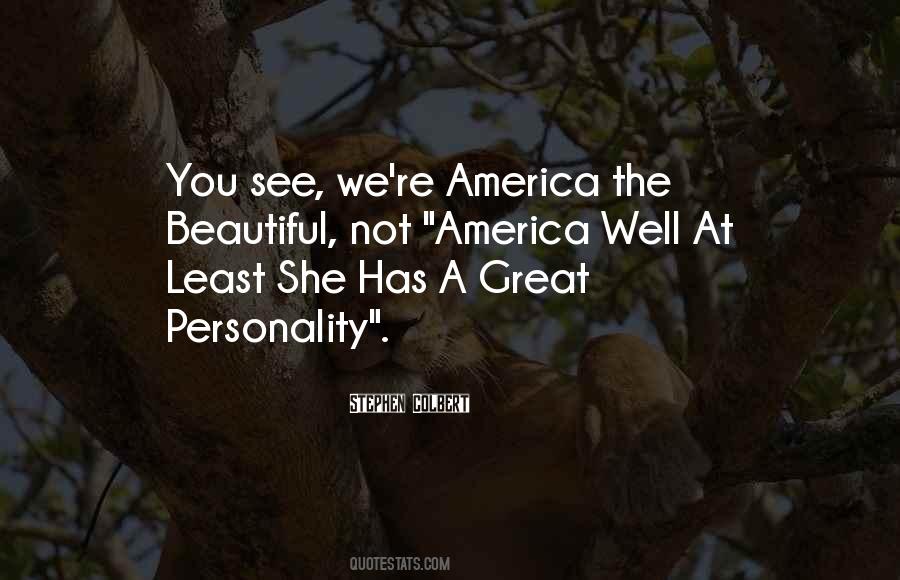 America The Beautiful Quotes #1021300