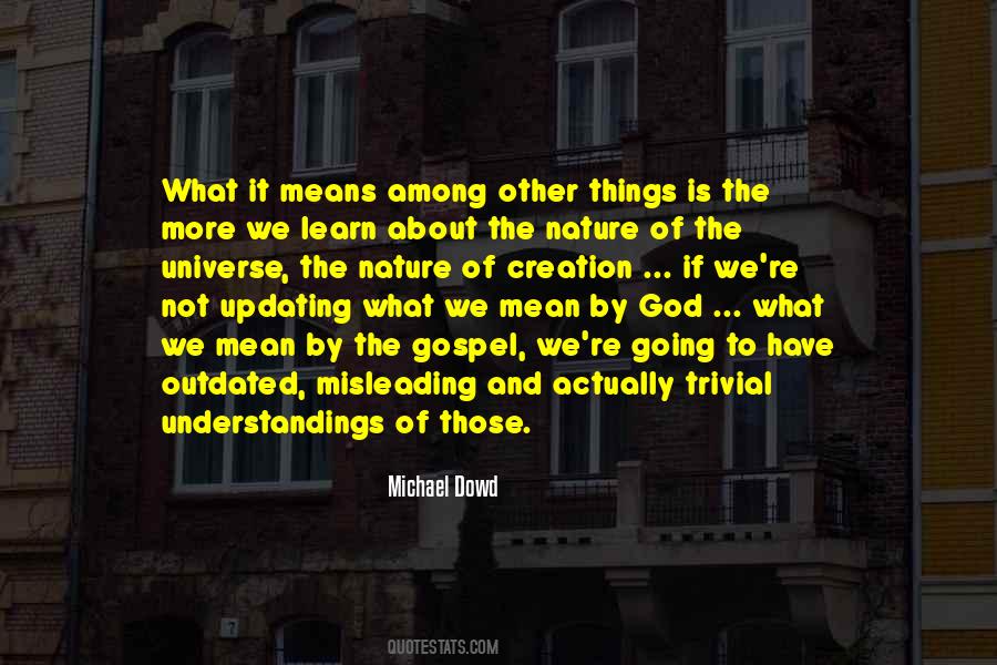 Understanding The Nature Of God Quotes #1534706