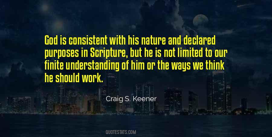 Understanding The Nature Of God Quotes #428082