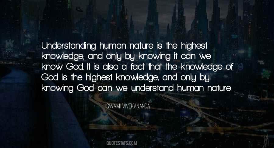 Understanding The Nature Of God Quotes #995599