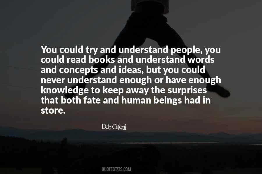 Understand People Quotes #1060680