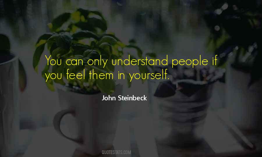 Understand People Quotes #1244927