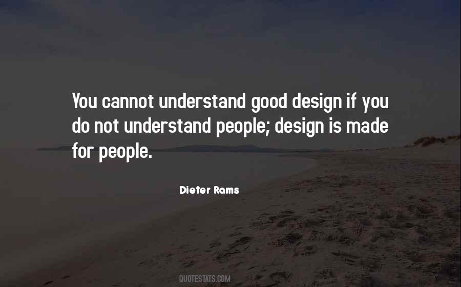 Understand People Quotes #127968