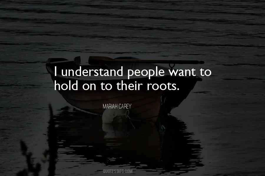 Understand People Quotes #1379566