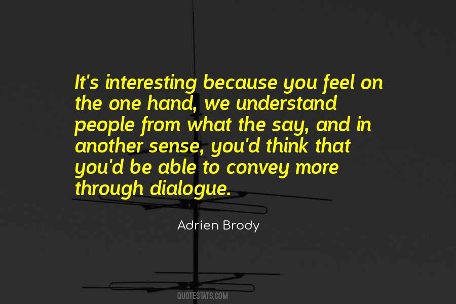 Understand People Quotes #1427627