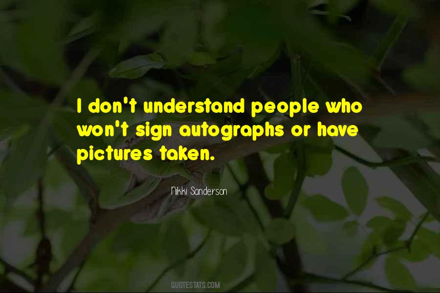 Understand People Quotes #1433545