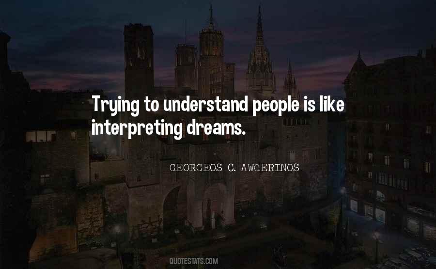 Understand People Quotes #1582604
