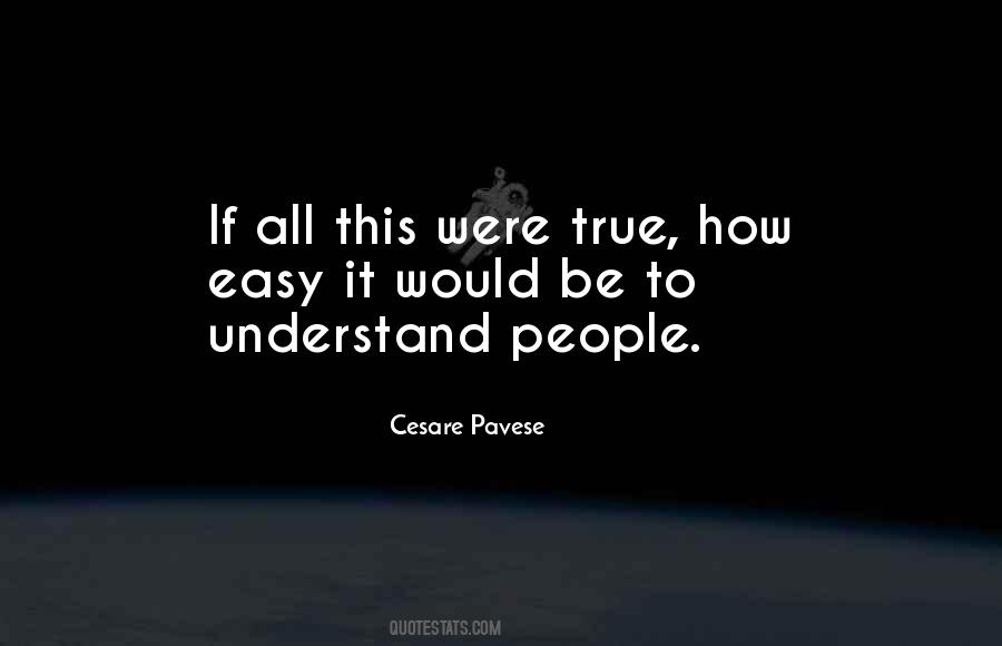 Understand People Quotes #1719728