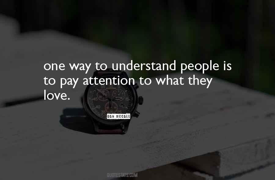 Understand People Quotes #325104