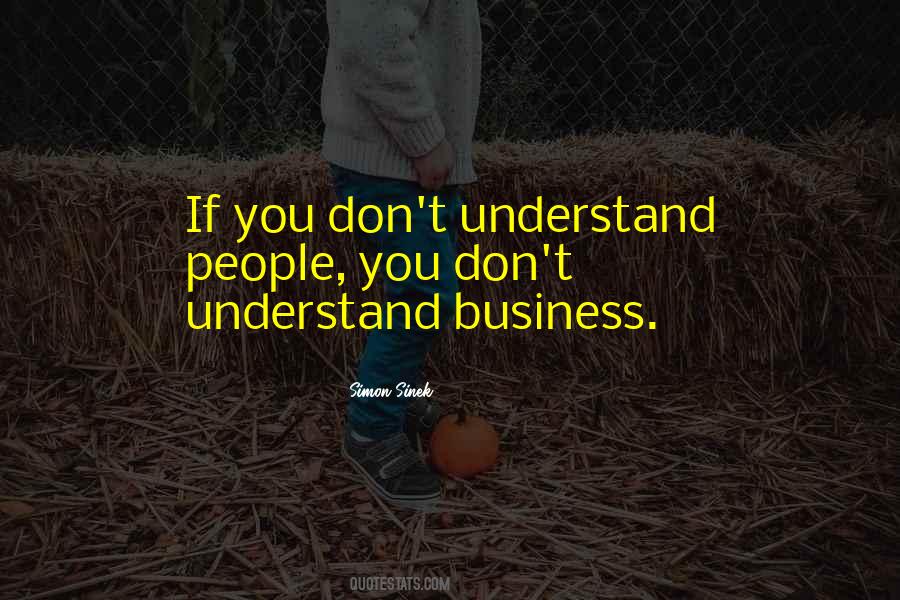 Understand People Quotes #555661