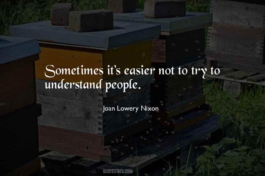 Understand People Quotes #667324