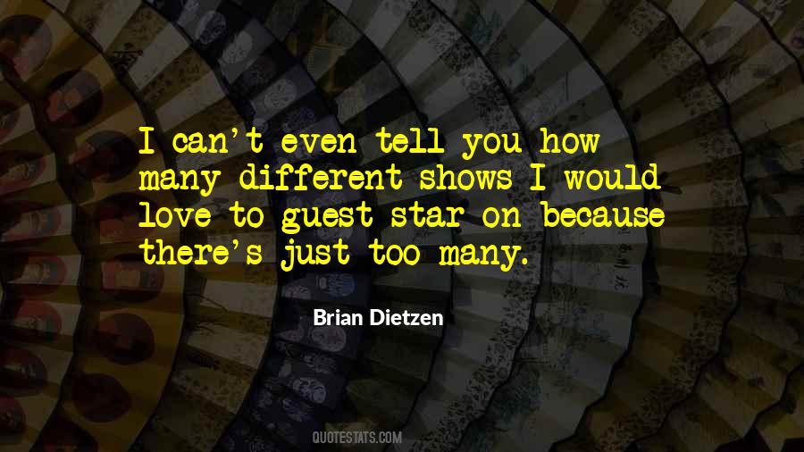 Dietzen Quotes #1387853