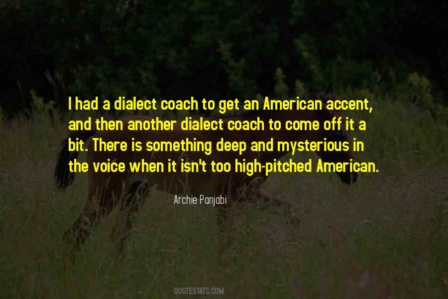 American Accent Quotes #1682745