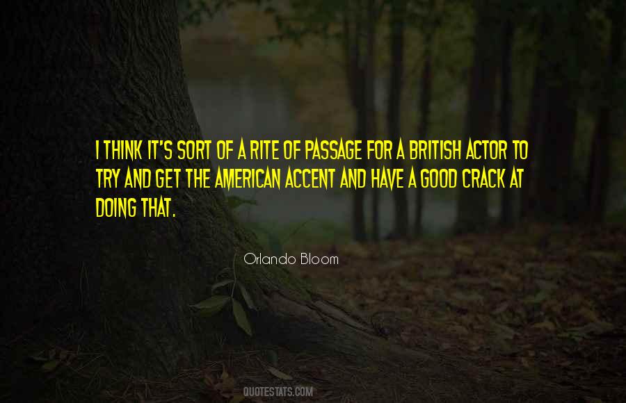 American Accent Quotes #327693