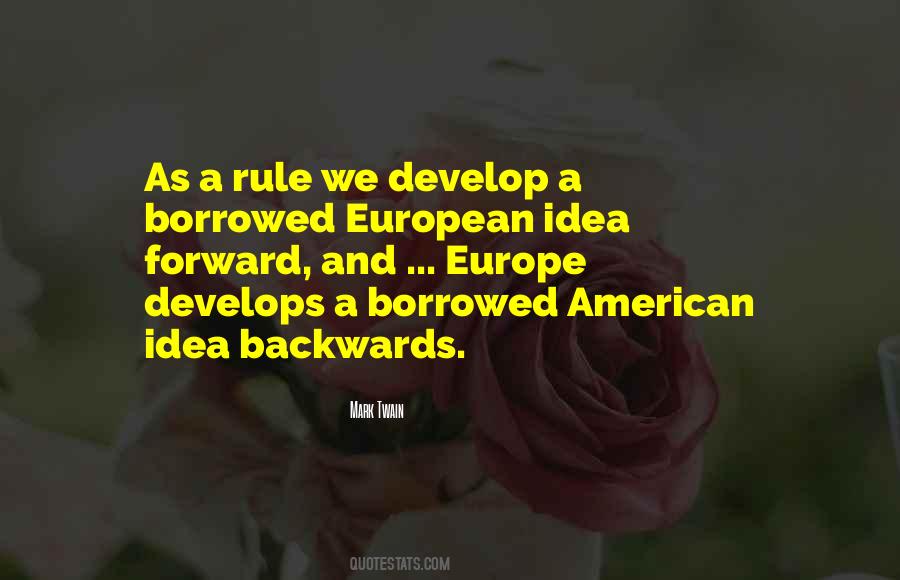 American And European Quotes #1021767