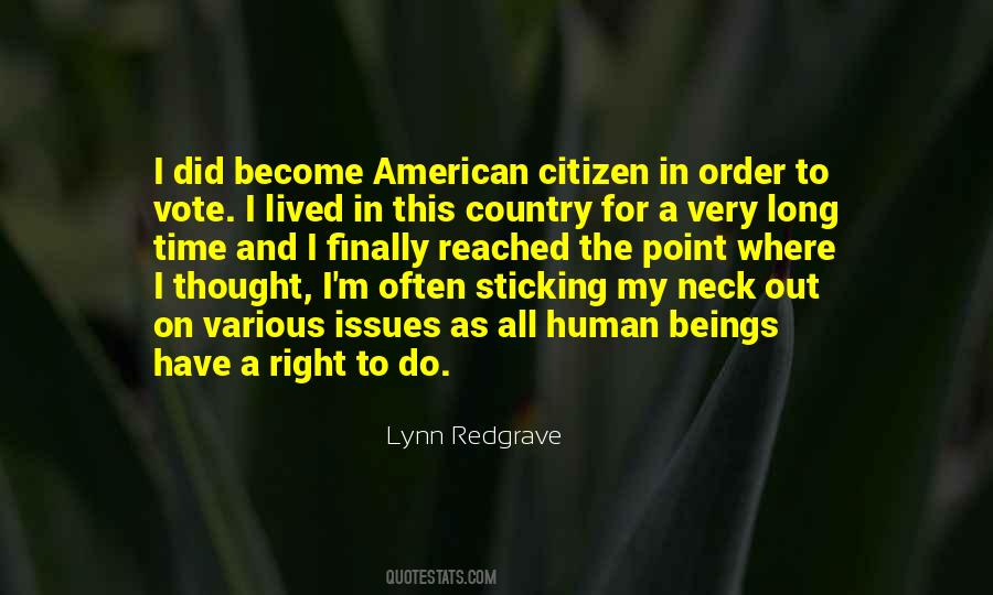 American Citizen Quotes #1449528