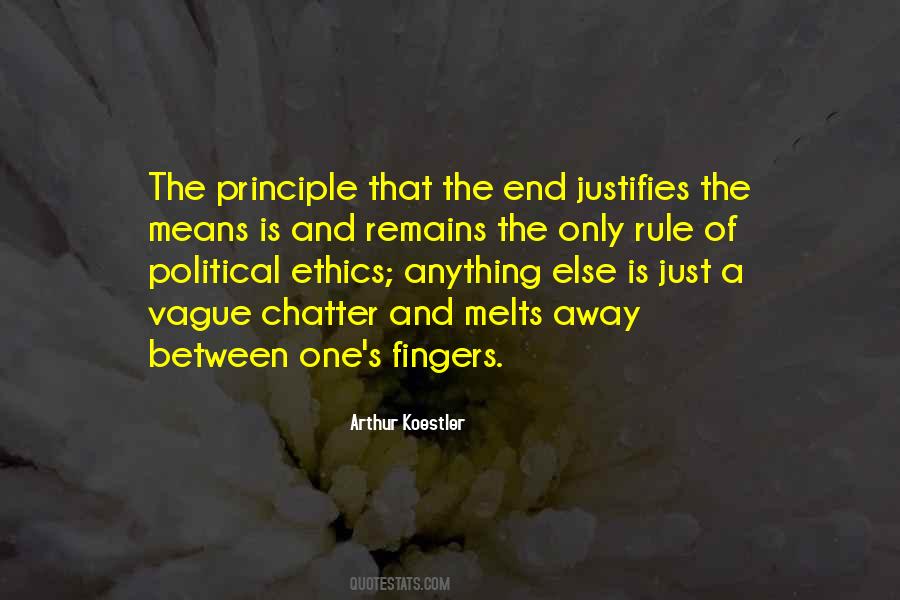 Ethics The Quotes #97888