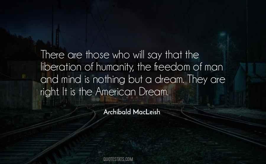 American Dream Freedom Quotes #57915