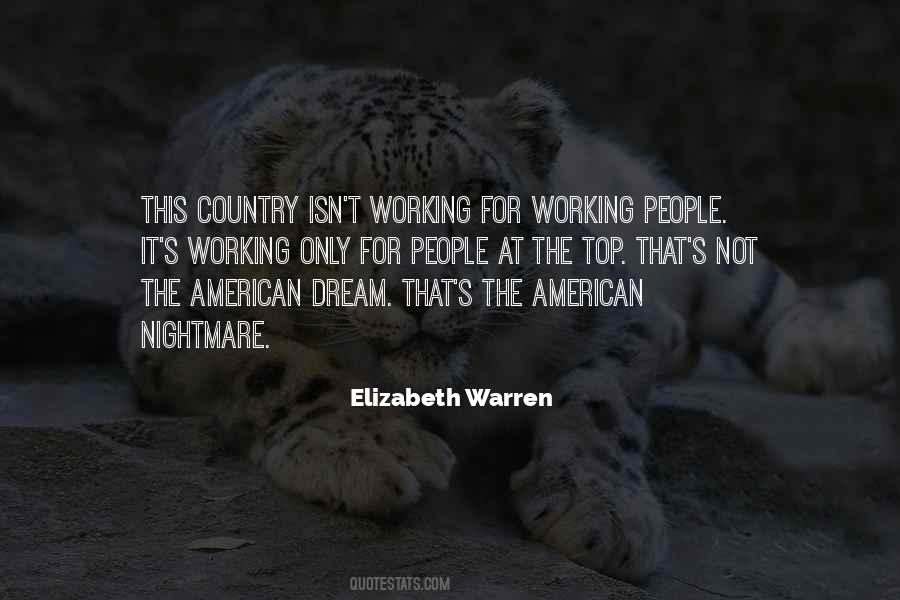 American Dream Nightmare Quotes #1235838
