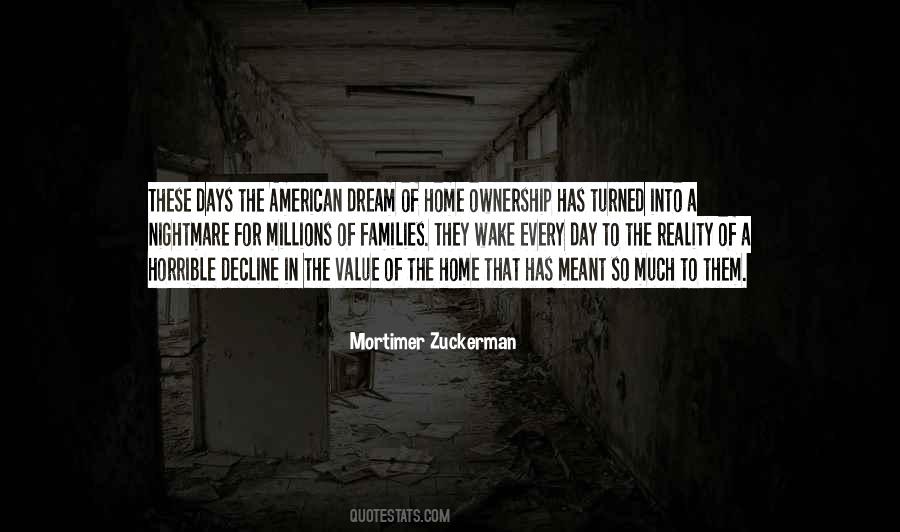 American Dream Nightmare Quotes #1678360