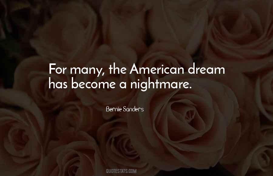 American Dream Nightmare Quotes #925624