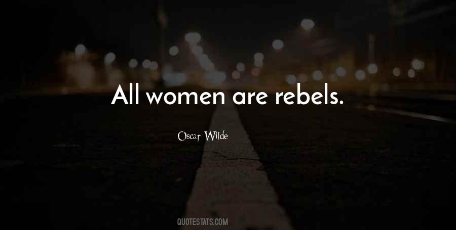 Women Rebel Quotes #170744
