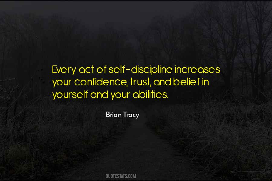 Confidence And Trust Quotes #1149816