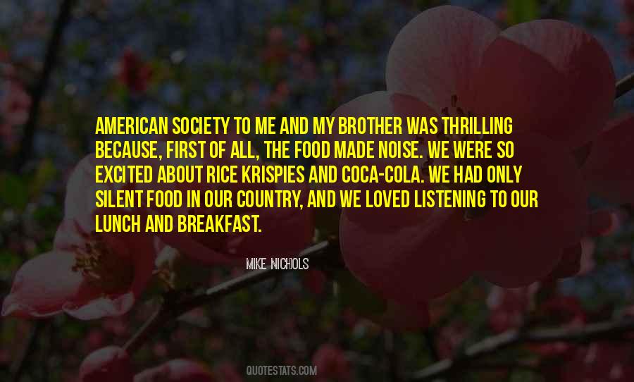 American Food Quotes #1332268