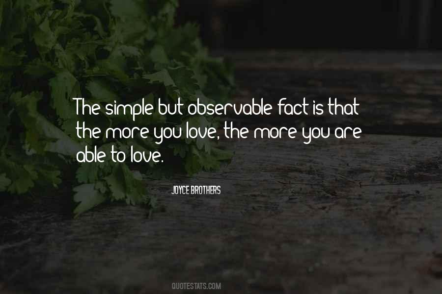 More You Love Quotes #163175