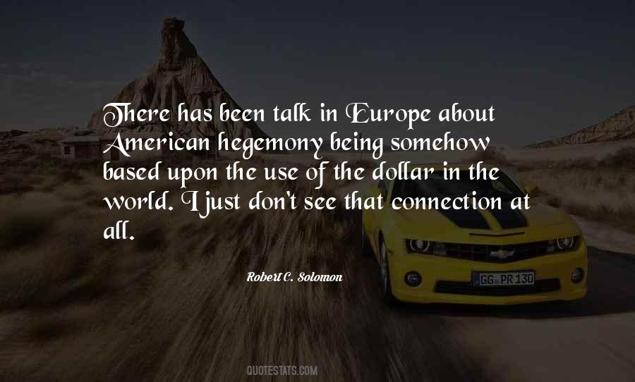 American Hegemony Quotes #316739