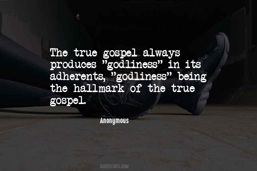 True Gospel Quotes #1248260