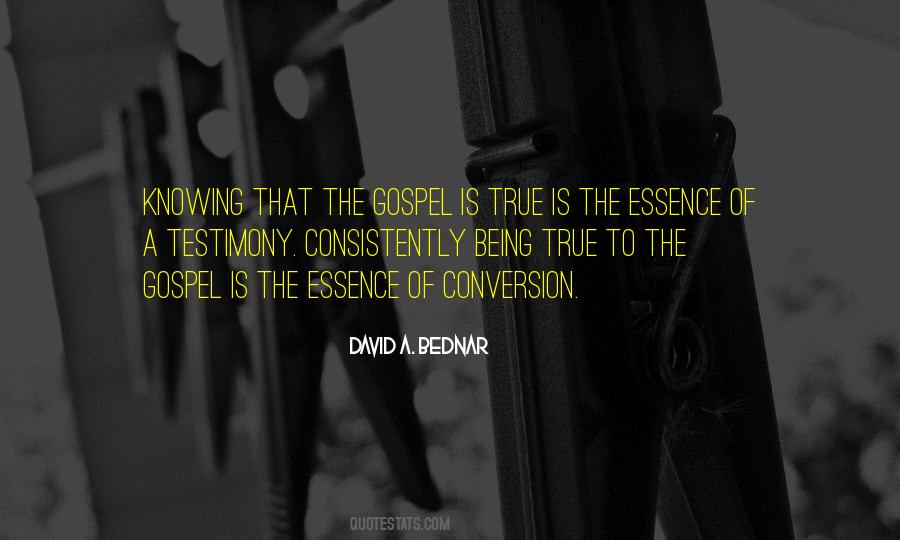 True Gospel Quotes #1611105
