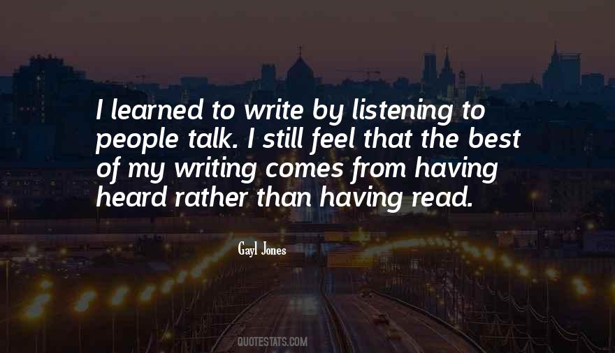 Learned To Quotes #1718704