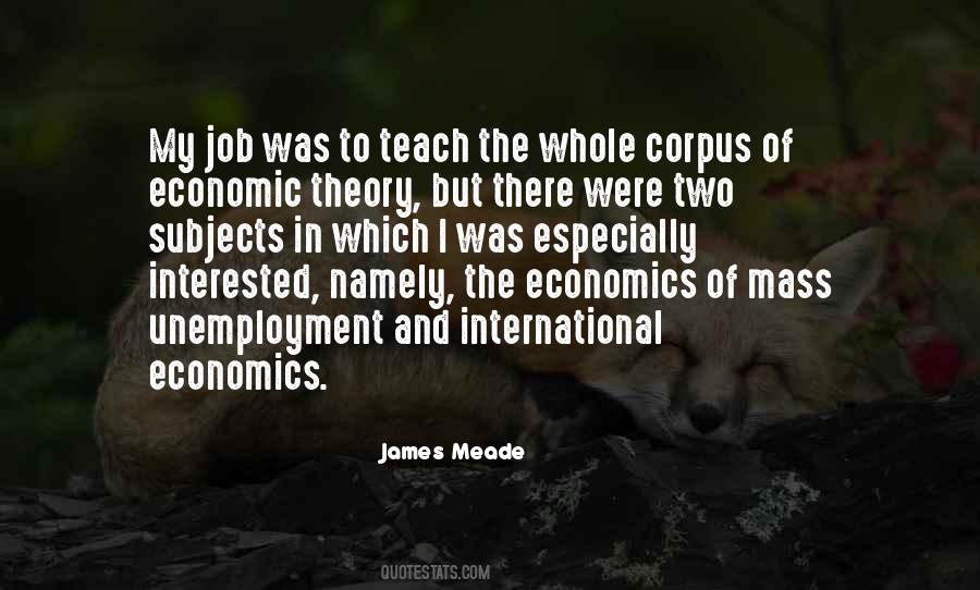 Economic Theory Quotes #1595678