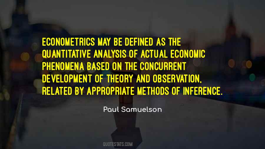 Economic Theory Quotes #6891